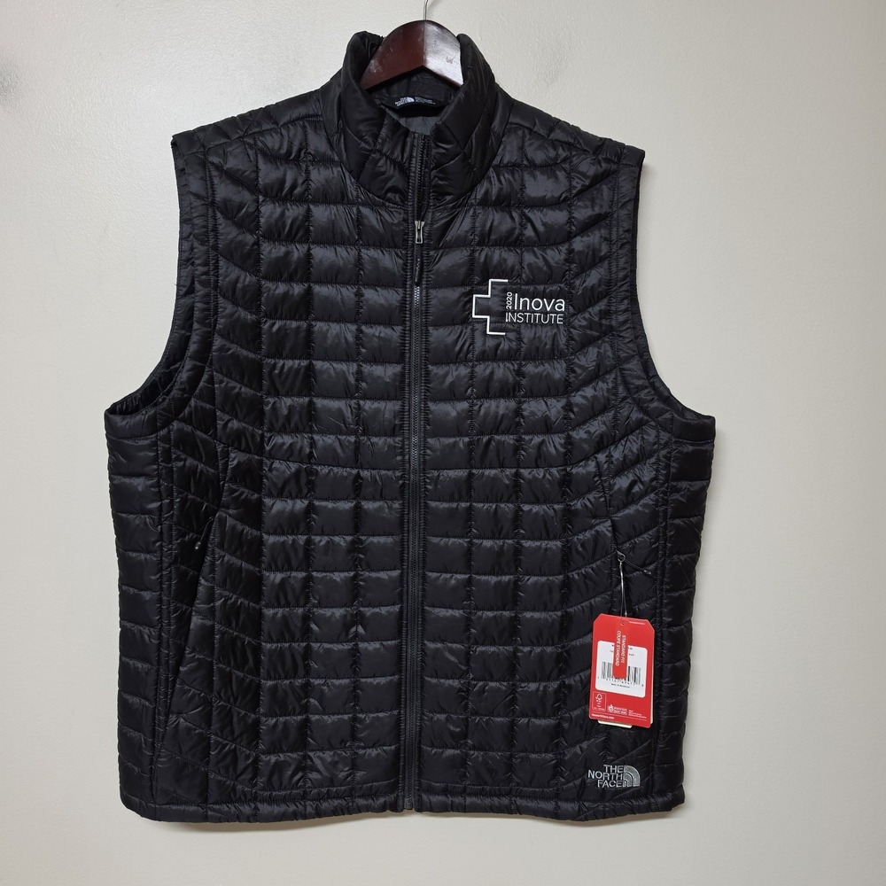 The North Face Thermoball Trek Vest Mens XL Black Inova Institute 2020 NWT